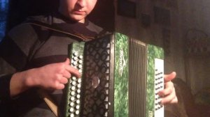 "Там где клён шумит".(Медленный разбор под гармонь).