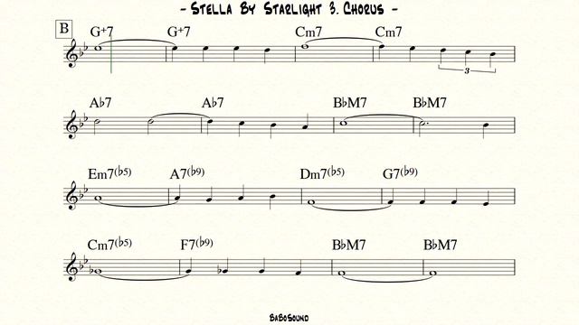 Stella By Starlight Backing Track (BPM 90) смотреть онлайн