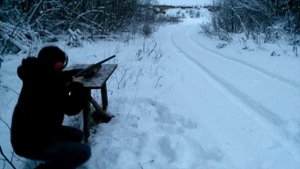 Стрельба с МЦ 21-12 пулей Техкрим Спорт-с на 100 метров