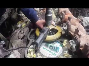 ремонт просевшей постели гильзы даф 105