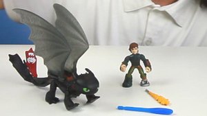 Открываем игрушки Драконов из мультфильма Как приручить дракона