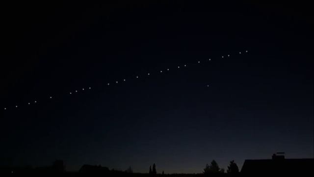 Спутники Илона Маска увидели и в небе над Чеченской Республикой. смотреть онлайн