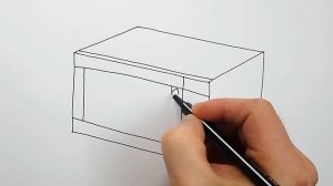 Как Нарисовать Микроволновую Печь | Рисуем Микроволновку поэтапно | Бытовая Техника