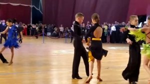 Пасодобль, юниоры 1 до С класса. Капранов-Бронина