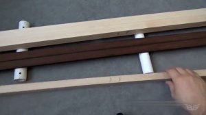 Как склеить гриф из пяти кусков