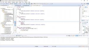 JAVA OOPS - Constructor call - part 2 Limitation of this() and super() constructor