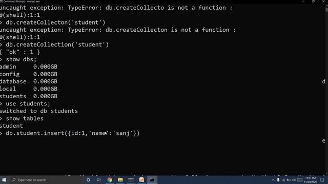 #5 MongoDB Insert Documents