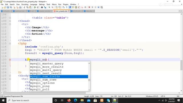 How To Create Online Auction Website Bidding System in PHP (Part 2) || Make Online Auction Website
