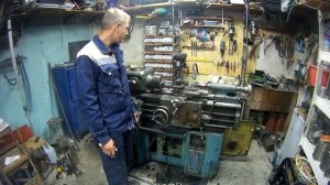 Токарный станок ИЖ 1И611П Обзор на восстановление станка
