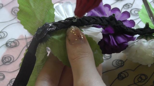 DIY| Повязка из цветов смотреть онлайн