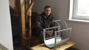 Корзина для переноски и хранения дров. Обзор.