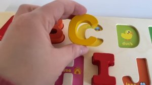 Learn ABC Puzzle Toy | Best ABC Learning Toy Letters and Alphabet Video for Toddlers
