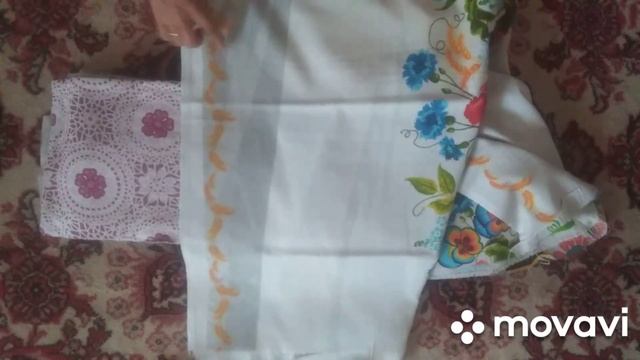 Распаковка посылки из Магнатекс. Обзор - лоскут ткани - Рогожка для рукоделия от 120 см. и выше. смотреть онлайн