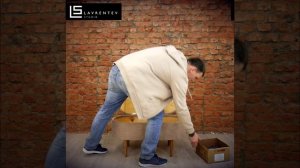 Пуф "Дали" место хранения выдерживает вес человека.