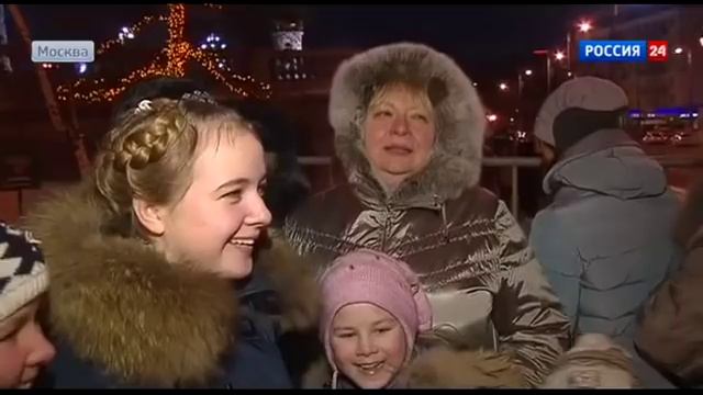 Россия празднует Рождество Христово смотреть онлайн