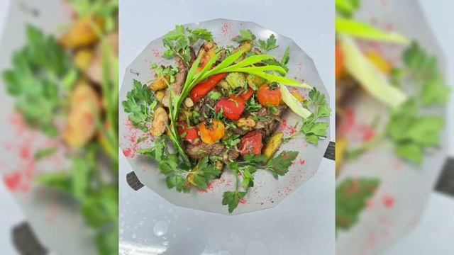 Красивые и вкусные блюда Ресторан Империя Курская