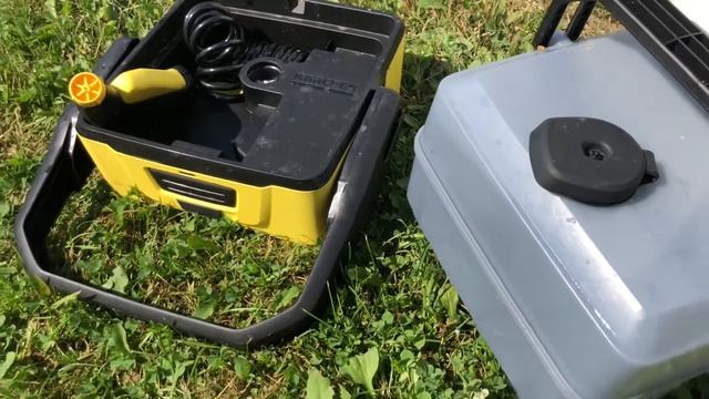 Аккумуляторная мойка KARCHER OC 3 опыт эксплуатации . смотреть онлайн