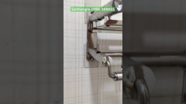 Kệ phòng tắm treo khăn 2 tầng Inox đa năng Mengni siêu dính tường size 40cm - Zalo 0986588655 смотреть онлайн