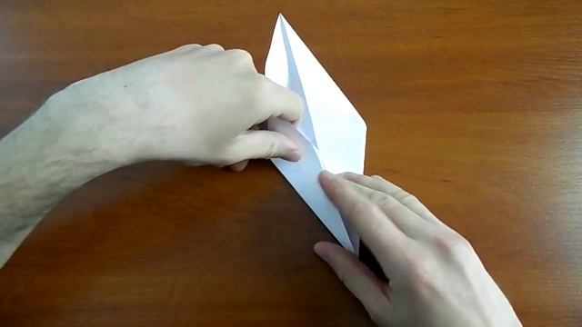 Оригами Журавлик из бумаги. Поделки из бумаги. смотреть онлайн