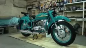 Реставрация мотоцикла 1960-х годов