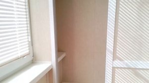 Совмещение лоджии с комнатой. Установка столешницы.Системы хранения.