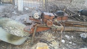 ?Самодельная садовая дробилка веток!?