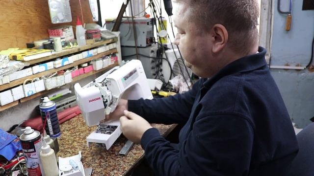 Janome 7524A профилактика