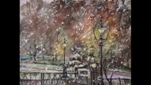 Микола Кондратюк  Сніг на зеленому листі Nikolai Kondratyuk