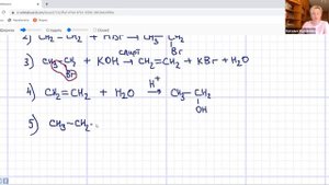 Алкены. Решаем цепочки превращений.