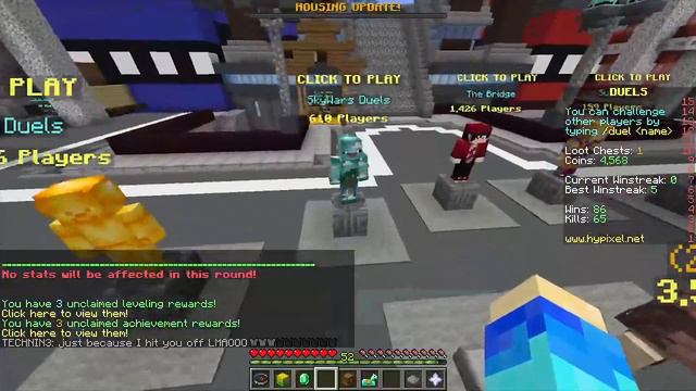 MINECRAFT Hypixel But All The Textures ROTATE! смотреть онлайн