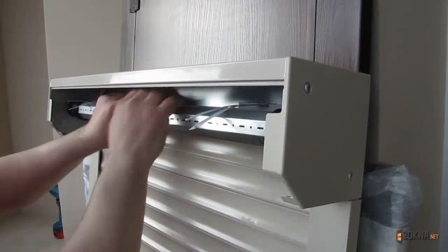 Рольставни для шкафа - монтаж от 2OKNA.net смотреть онлайн
