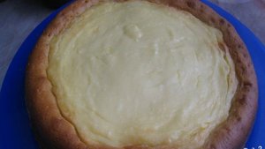 Большая ватрушка с творогом