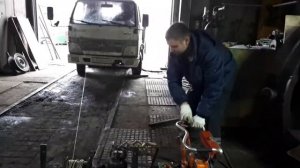 Лебедка из бензопилы Урал