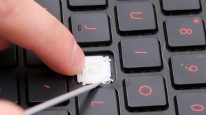 How To Fix Replace Asus ROG GL GL552 GL551 GL553 Individual Key - Small Sized Letter Number Arrow