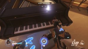 Alan Walker Faded played on a Piano in Overwatch!