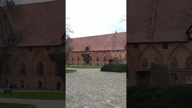 Мальборк, Польша. Орденский замок Мариенбу́рг