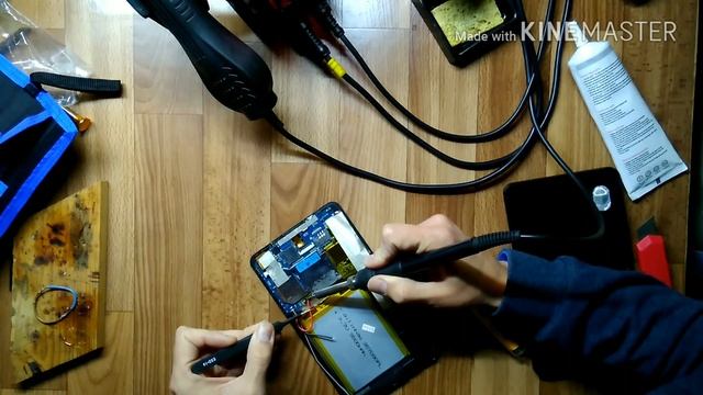 Замена аккумулятора на планшете IRBIS TZ707