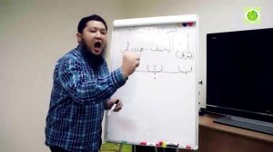 Учимся читать Коран-арабский для глухих,  1 урок.