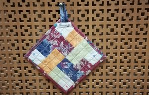 Кухонная прихватка своими руками.