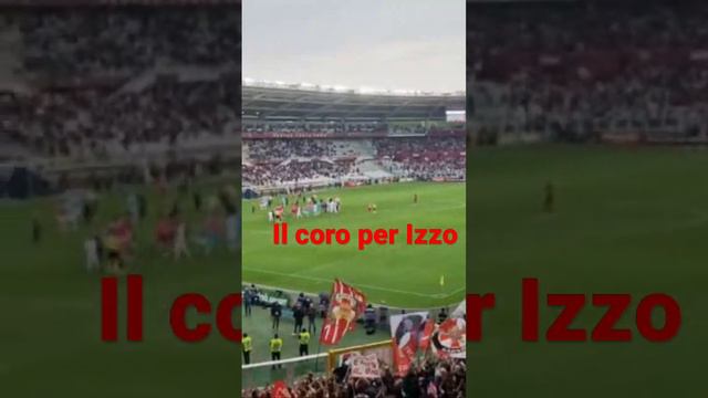 Il coro per Armando Izzo dai tifosi del Monza #berlusconi