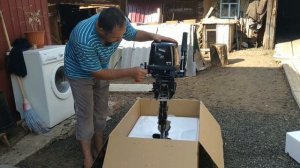 МЕРКУРИ 9,9 ЛАЙТ//РАСПАКОВКА ОБЗОР МОЕГО ПЕРВОГО ЛОДОЧНОГО МОТОРА МЕРКУРИ 9,9 ЛАЙТ/MERCURY 9.9 LIGH