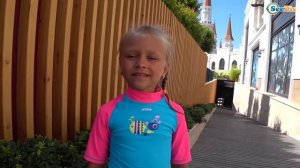 VLOG The Land Of Legends | Bath Time for Kids | Катаемся на водных горках