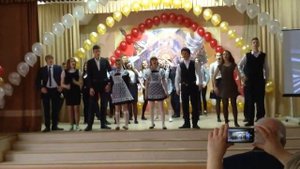 Последний звонок "Мы маленькие дети"