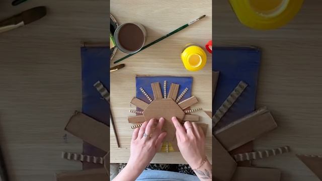 Поделка из картона (животное) смотреть онлайн