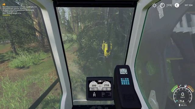 Komatsu WCM 345TH?Logging?FS19?The Komatsu special excavator harvester from WoodCraft?The first tes