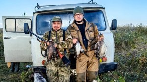 Охота с друзьями на тихом болоте! Осень 2024