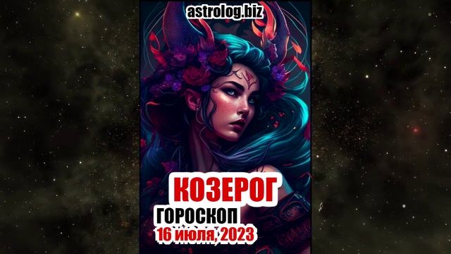 КОЗЕРОГ - гороскоп на 16 июля, 2023
