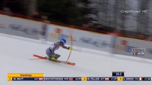 Горные лыжи. Кубок мира 2017⁄2018. Загреб. Мужчины. Слалом. 1-я попытка. 4.01.2018