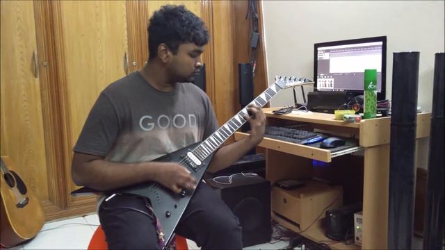 Testament - Stronghold Guitar Cover with solo смотреть онлайн