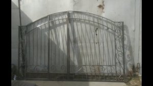 Царские ворота из профильной трубы #ковка